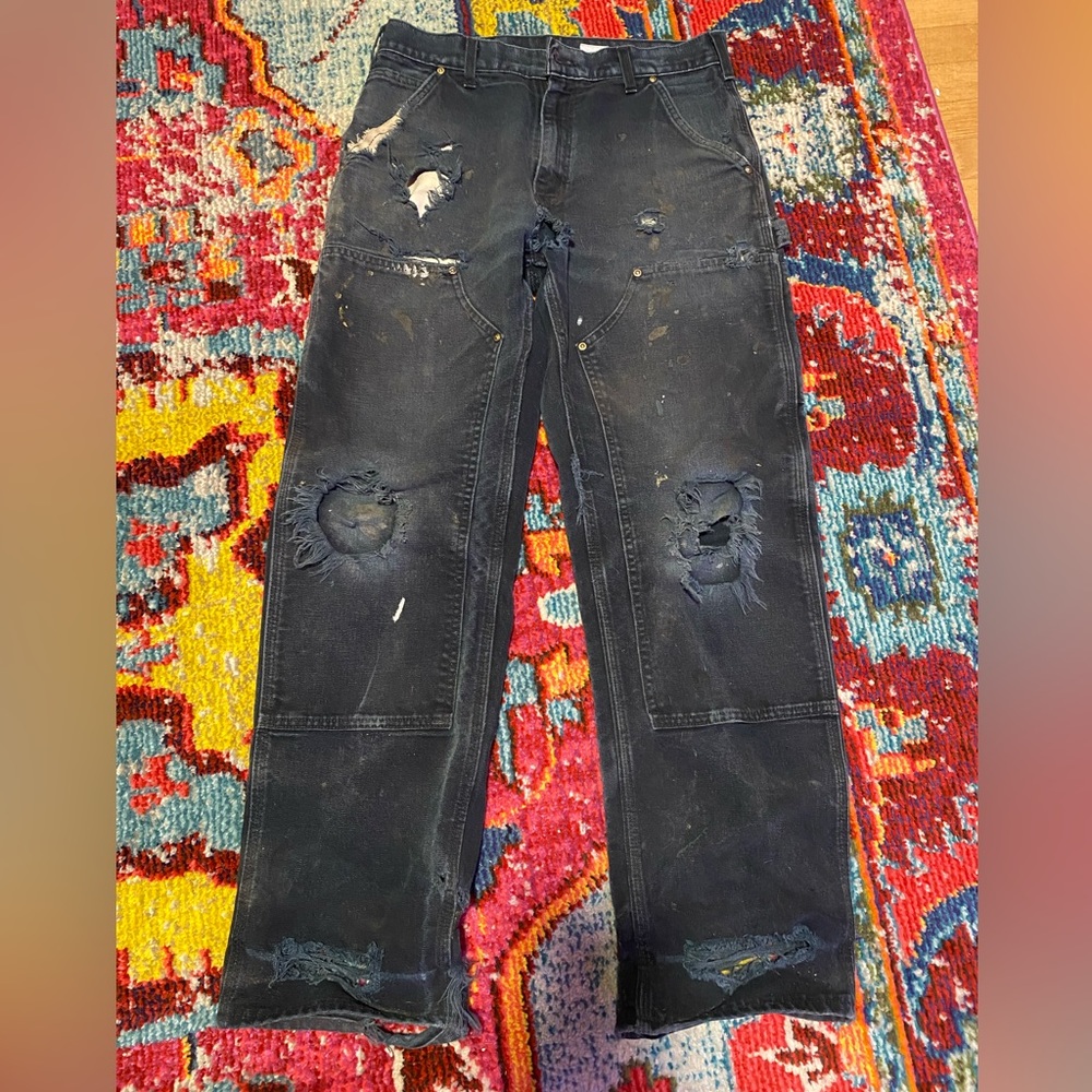 Distressed Carhartt pants!